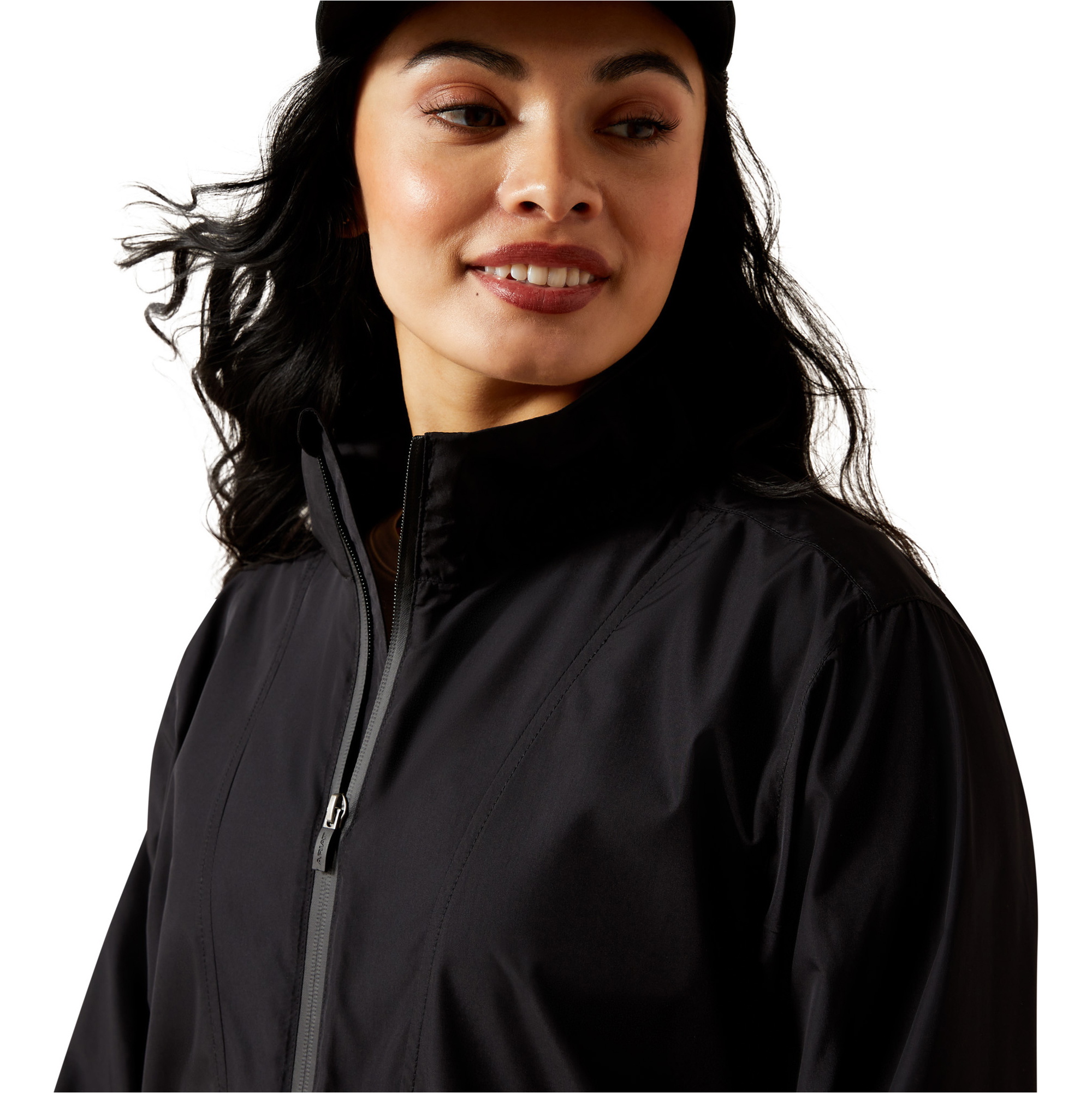 2026 Ariat Dames Whisper Pullover Jacket 10054847 - Black